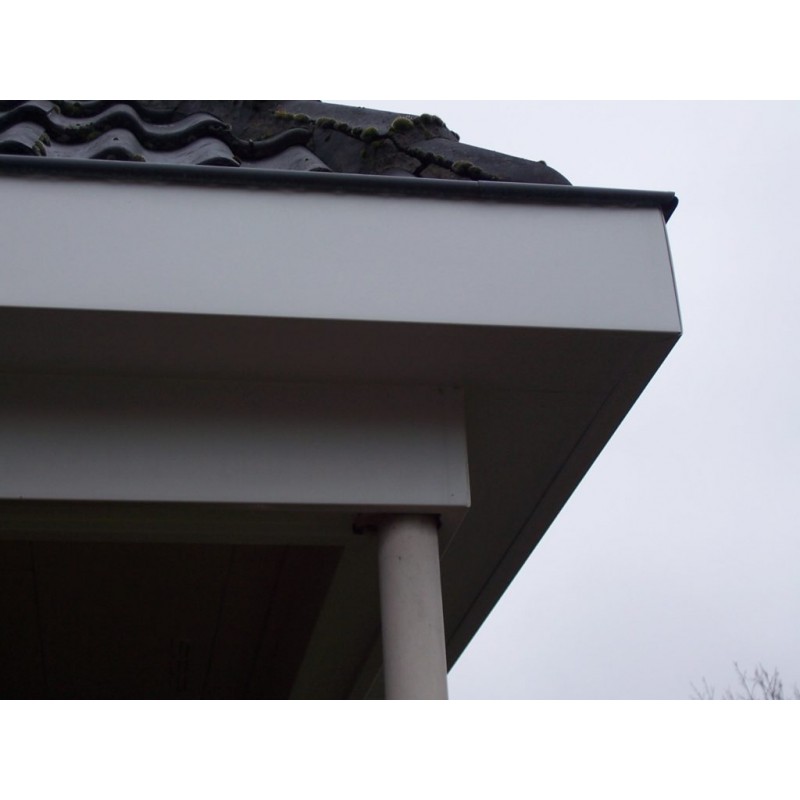 Hoekdetail carport